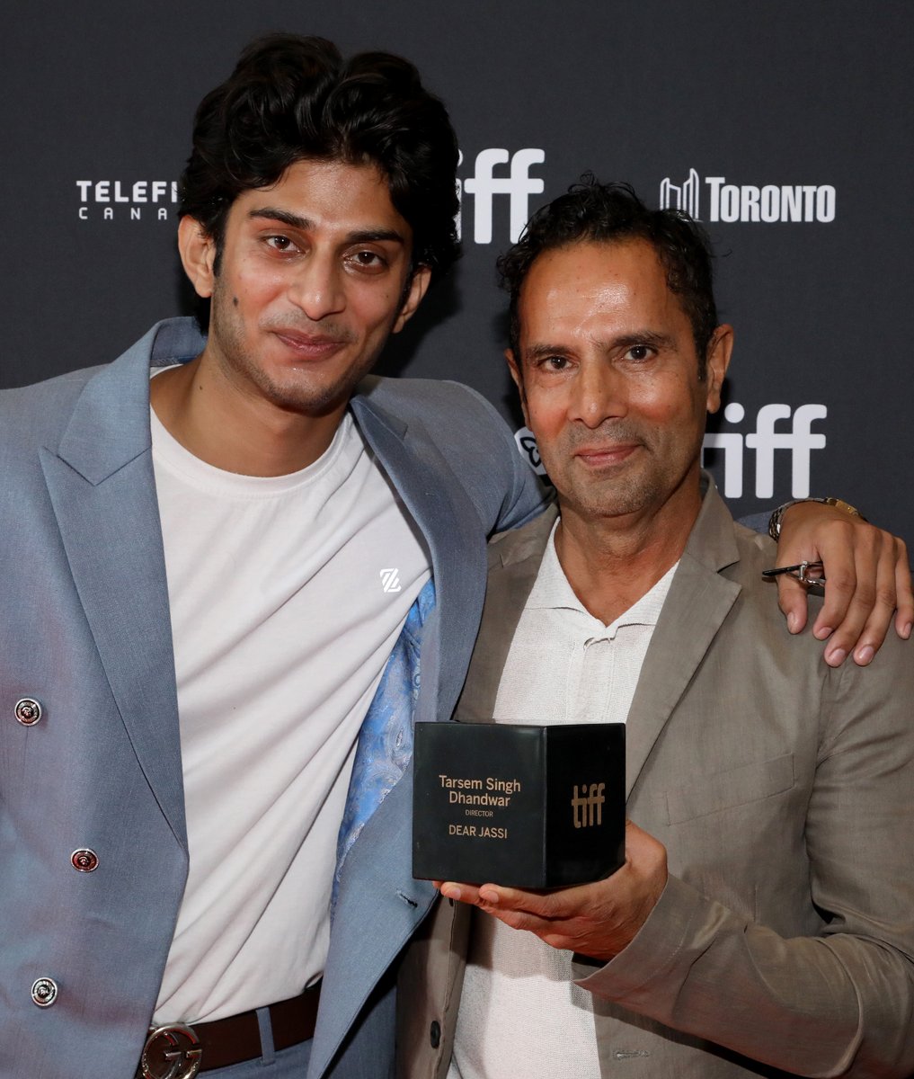 Yugam with filmmaker Tarsem Singh at TIFF