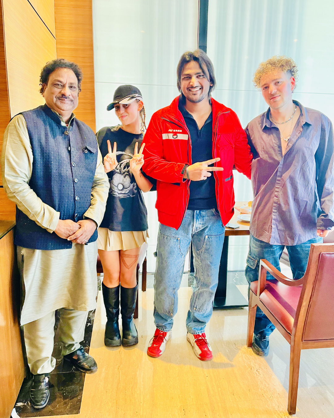 Ustad Shahbaz Khan, Elyanna, Ayaz and Feras